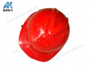 V型安全帽 工程安全帽  紅色