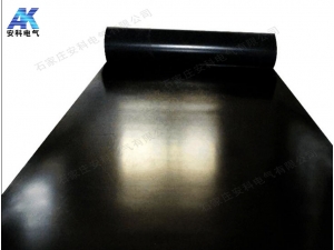 防滑絕緣橡膠墊 黑色8mm絕緣膠板